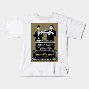 Laurel & Hardy: Magicians (The Hollywood Revue of 1929) Kids T-Shirt